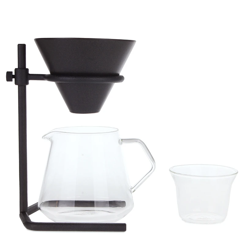 Kinto Handfilter Kaffee Set Schwarz 4 Tassen 3 Kinto Handfilter Kaffee Set Schwarz 4 Tassen