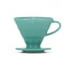 Hario V60 Coffee Dripper Keramik 02 Turquoise Gr -Bestes Café Geschäft 103092 103092 hario coffee dripper keramik 02 turquoise green