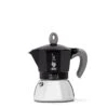 Bialetti New Moka Induction 4 Tassen Schwarz