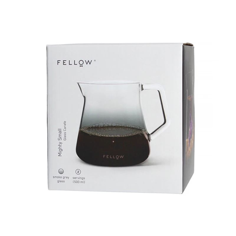 Mighty Small Glaskaraffe 500 Ml Rauchgrau 4 Mighty Small Glaskaraffe 500 Ml Rauchgrau – Bild 2
