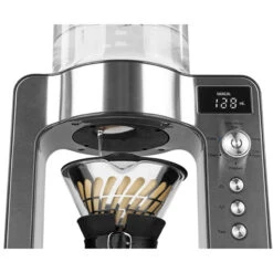 Pour Over Filterkaffeemaschine + Waage Edelstahl Schwarz -Bestes Café Geschäft 105206 105206 beem pour over filterkaffeemaschine mitwaage gezoomt