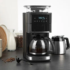 Fresh-Aroma-Perfect III Duo Edelstahl Schwarz -Bestes Café Geschäft 105212 105212 beem fresh aroma perfect iii duo edelstahl schwarz inderkueche