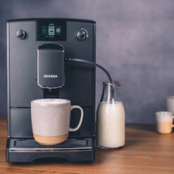 NICR 690 CafeRomatica -Bestes Café Geschäft 105382 105382 nivona caferomatica nicr 690 matt schwarz chrom 3