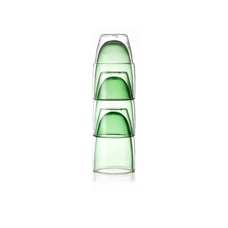 Stack Thermo Glass 300 Ml Semi-Green 4 Stack Thermo Glass 300 Ml Semi-Green – Bild 2