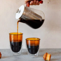 Stack Thermo Glass 300 Ml Semi-Amber 7 Stack Thermo Glass 300 Ml Semi-Amber -Bestes Café Geschäft 105416 105416 carl henkel stack thermo glass 300ml semiamber giessen