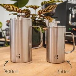 Frenchpress 350 Ml Edelstahl Gebürstet -Bestes Café Geschäft 105544 105544 coyooco frenchpress 350ml edelstahl gebuerstet 3