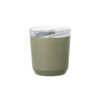 Kinto To-Go Tumbler 240 Ml Mit Stöpsel Khaki -Bestes Café Geschäft 105558 105558 kinto togotumbler 240ml with plug khaki