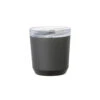 Kinto To-Go Tumbler 240 Ml Mit Stöpsel Schwarz