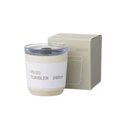 Kinto To-Go Tumbler 240 Ml Mit Stöpsel Weiss -Bestes Café Geschäft 105560 105560 kinto togotumbler 240ml with plug white 3