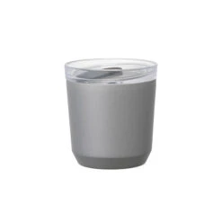 Kinto To-Go Tumbler 240 Ml Mit Stöpsel Silber