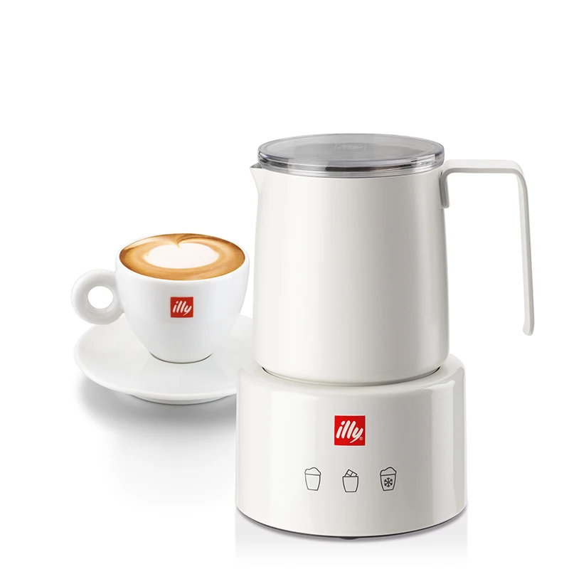 Illy Milchaufschäumer weiss 4 Illy Milchaufschäumer weiss – Bild 2