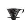 Hario V60 Metal Dripper 02 Black -Bestes Café Geschäft 105790 105790 hario v60 metal dripper black
